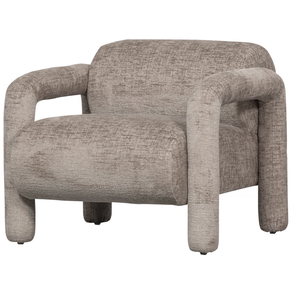 340483 Z 02 VS WE Lenny fauteuil in grove textuur zand EA 1