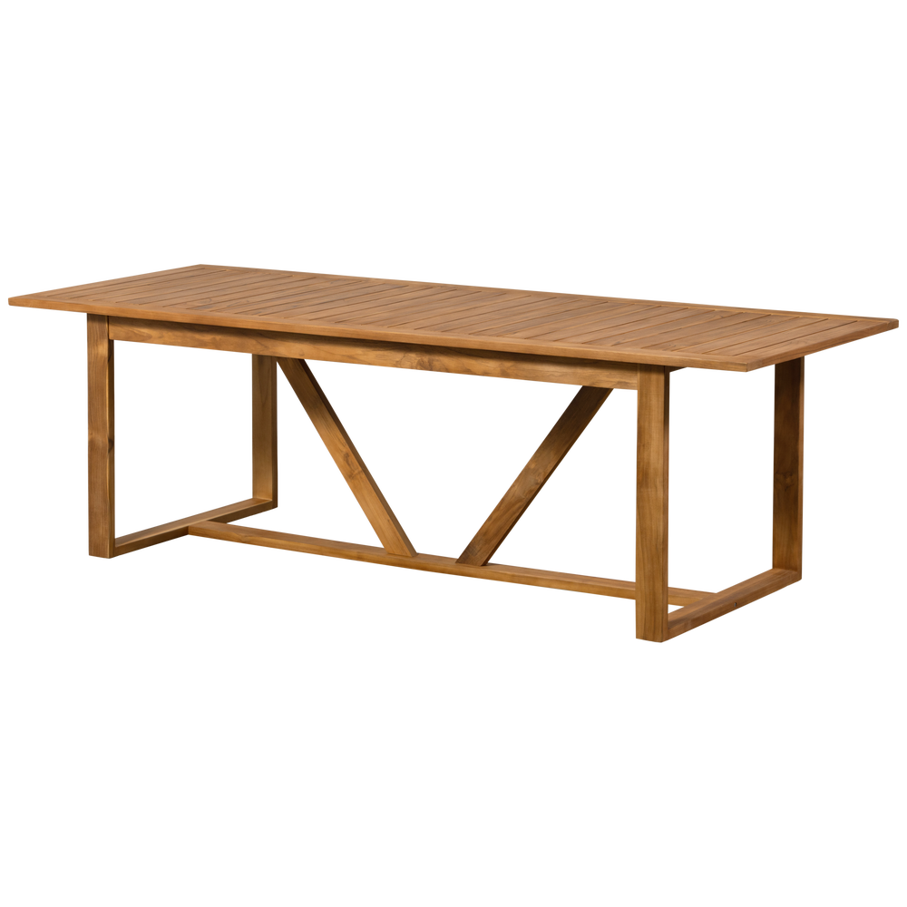 500017 N 02 VS EXT Beaver eettafel teak naturel SA